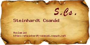 Steinhardt Csanád névjegykártya